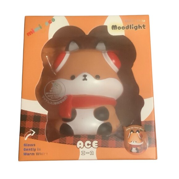 Mimicoco Moodlight ACE Fox Warm White Night Light Glow Kawaii Soothing NEW - Picture 1 of 7